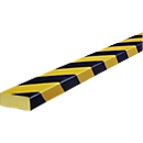 Protección de superficies tipo D, rollo de 5 m, amarillo/negro
