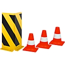 Protection anticollision + 3 cônes de signalisation gratuits