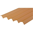 Protectores de bordes angulados de cartón compacto, 1410 x 35 x 35 x 3,0 mm, 25 piezas