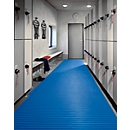 PVC-Badematte, 1000 mm breit, blau