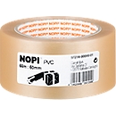 PVC Packband Nopi 57215, transparent, 50 mm, 6 Rollen