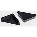 PVC-poten, voor schroefstelling, in modulair systeem, 35 x 35 mm, 10 stuks