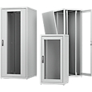 PX netwerkkast, met achterwand, plaatstaal, gepoedercoat/gegalvaniseerd, B 600 x D 800 x H 2000 mm