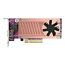 QNAP QM2-2P10G1TB - Speicher-Controller - M.2 - PCIe 3.0 x4 (NVMe) - Low-Profile - PCIe 3.0 x8