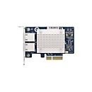 QNAP QXG-5G2T-111C - Netzwerkadapter - PCIe 3.0 x2 Low-Profile - 5GBase-T x 2 - für QNAP TDS-16489U R2, TS-1232, 1253, 453, 832, 853, 873, 877, 977, EC1280, TVS-2472, 872