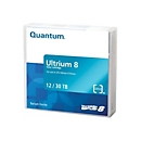 Quantum - LTO Ultrium 8 - 12 TB / 30 TB - Mit Strichcodeetikett - Brick Red