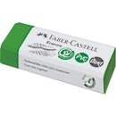 Radierer FABER-CASTELL Erasure Dust-Free, für schmierfreies Radieren, PVC-frei, B 45 x T22 x H 13 mm, grün