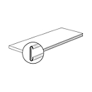 Rail porte étiquette, pour rayonnage à emboîter Stora 100, transparent