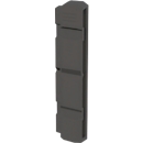 Rallonge pour protection des colonnes en plastique, 200 mm, polyéthylène, l. 200 x H 1100 mm