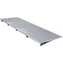 Rampe de chargement, dimensions du bac 2500