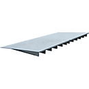 Rampe de chargement type AR 124, galvanisé, L 2500 x l. 1120 x H 123 mm