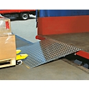 Rampe en aluminium, 1000 x 1250 mm, capacité de charge 1200 kg