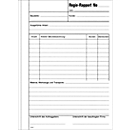 Rapports de régie sans papier carbone Favorit, 50 x 3 feuilles