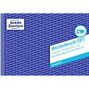 Rapports hebdomadaires n° 1311 Avery Zweckform