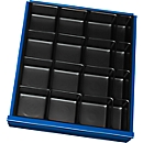 Rau Einteilungs-Set, modular kombinierbar, für Schubladen/Kästen/Boxen, nicht ESD-leitfähig