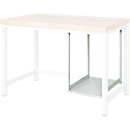 Rau universal holder for height-adjustable work tables Adlatus, adjustable width, W 280-500 x D 500 x H 640 mm