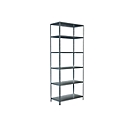 Rayonnage à emboîter en système modulaire, Rayonnage de base, 1000 x 500 x 2500 mm, galvanisé