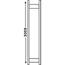 Rayonnage modulaire R 3000, cadre, H 2967 x P 300 mm