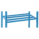 Rayonnage supplémentaire grillagé, l. 1260 x P 800 mm