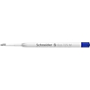 Recharge pour stylo à bille Schneider ECO 725, largeur de trait M, boîtier 95 % plastique recyclé, bleu, 10 pièces