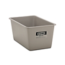 Rectangular standard container, GRP, 300 l, grey