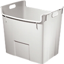 Recyclable waste container, 40 l, grey