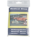 Reddingsdeken Medical Shop, L 2000 x B 1600 mm, aluminium-verdampte polyesterfolie, goud-zilver