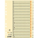 Register A-Z, Karton A4 5 Stk.