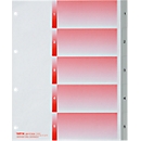 Register KolmaFlex XL, A4, mit Zahlen, 5-teilig