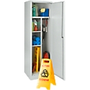 Reinigungsmittelschrank MS 2506i, H 1935 mm + Aufsteller Rutschgefahr, GRATIS 