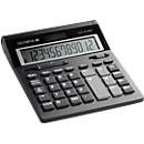 Rekenmachine Olympia LCD 612 Solar, , 12 cijfers, zwart