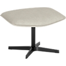 Repose-jambes Otuli de Nowy Styl, pour fauteuil pivotant Otuli, jusqu'à 110 kg, revêtement en polyester/aluminium, gris-noir