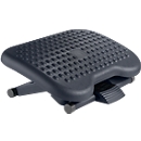 Repose-pieds ergonomique, plastique, réglabe en 3 hauteurs, avec effet massant