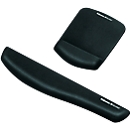 Repose-poignets pour clavier et tapis souris PlushTouch - noir - set avantageux