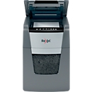 Rexel Aktenvernichter Optimum AutoFeed+ 100M, Vollautomatik, Mikropartikelschnitt 2 x 15 mm, P-5, 34 l, 6-100 Blatt Schnittleistung, schwarz