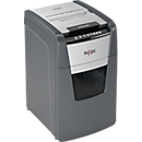 Rexel Optimum AutoFeed+ 150X papiervernietiger P4, volledig automatisch, deeltjes snijden 4 x 28 mm, 44 l, 150 vel snijcapaciteit, zwart