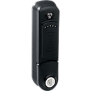 RFID lock, ex factory mounted, 2 modes, incl. 2 AA batteries, spindle length 20 mm