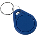 RFID-Schlüsselanhänger, f. RFID-Schließsysteme, Mifare Ultralight (13,56 MHz), blau, 5 Stück