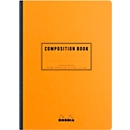 Rhodia Composition Book cahier de notes, 80 feuilles, DIN A5, 80g/m², relié par fil, quadrillé, orange