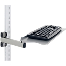 Rocholz keyboard and mouse tray with System Flex articulated arm, height-adjustable