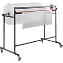 Roll holder with cutting device, mobile, 1250 mm