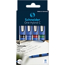 Roller One Hybrid C Schneider, couleurs assorties dans boîte de 4