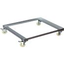 Rolling frame for box with European standard dimensions, 600 x 400 mm