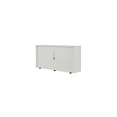 Rollladenschrank, 2 OH, 1teilig, ohne Mitteltrennwand, B 1350 mm, silber