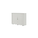 Rollladenschrank, 3 OH, 1teilig, ohne Mitteltrennwand, B 1350 mm, silber