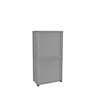 Rollladenschrank, 4 OH, 2teilig, ohne Mitteltrennwand, B 800 mm, silber