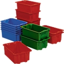 Rotary stacking container FB 530, 17 l, blue