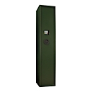 Rottner ammunition & gun cabinet Guntronic 5, 140 l, conditional fire protection, electronic lock, W 300 x D 400 x H 1450 mm, steel, green