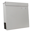 Rottner boîte aux lettres Kensington, acier inoxydable argenté
