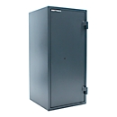 Rottner Dokumententresor Fire Hero 100, Doppelbartschloss, Sicherheitsklasse EN 1, feuerfest bis 30 min, 81 Liter, Stahl, anthrazit